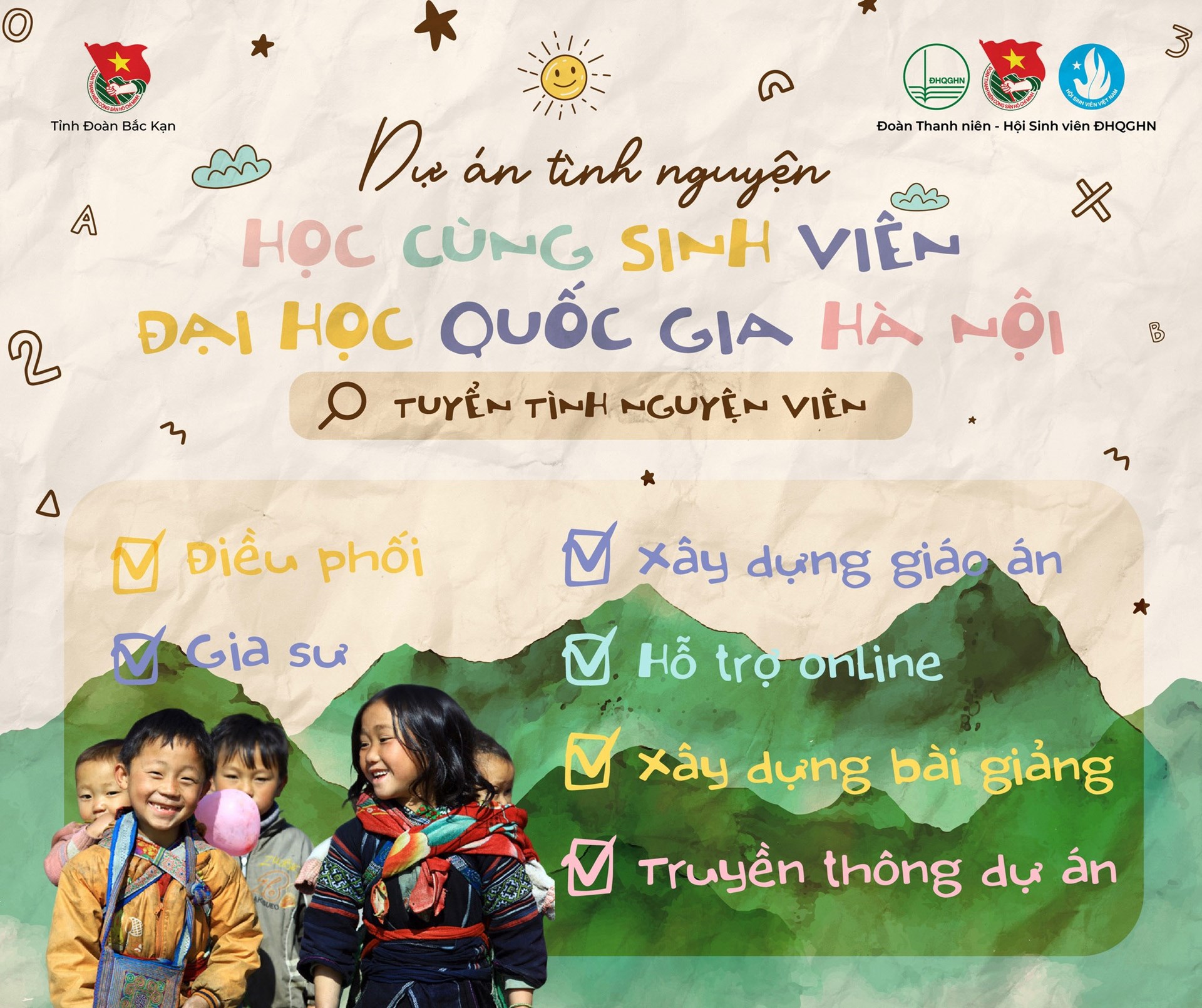 Tuyển Tình Nguyện Viên